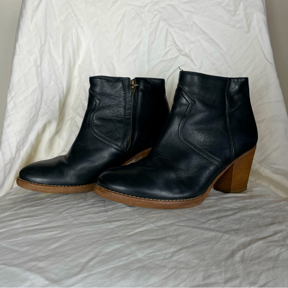 ✨ MADEWELL 1937 Winston Zip Code Ankle Boots - 6.5